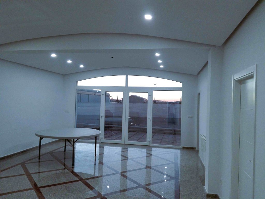 Foto sala reformada base militar de Matacán - Salamanca - Integradecor