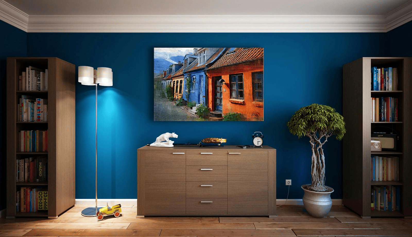 Pintura de alta decoración